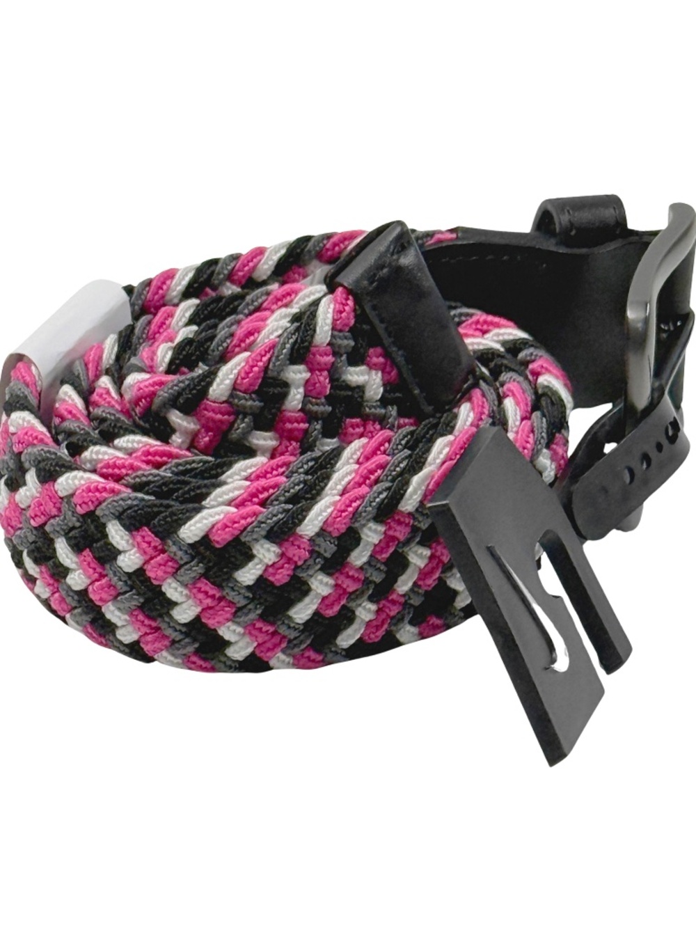 Nike G-Flex Stretch Golf Belt - NWT Mens Large (40-42) Multicolor - #46223-P2